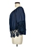 Unique Spectrum Blue 3/4 Sleeve Blouse Size M (estimated) - photo 5