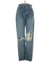 AGOLDE 100% Cotton Blue Jeans Size 24 waist - photo 1