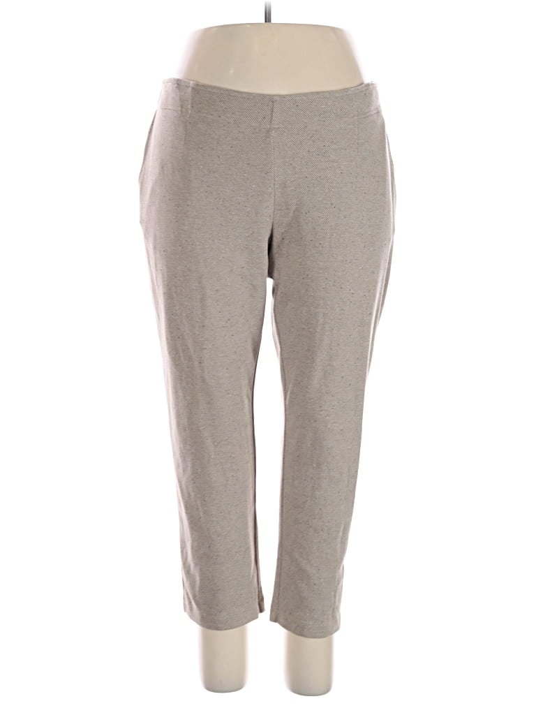 Pre-owned Purejill Casual Pants In Gray