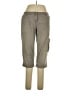 J.Jill 100% Cotton Gray Cargo Pants Size 12 Petite - photo 1