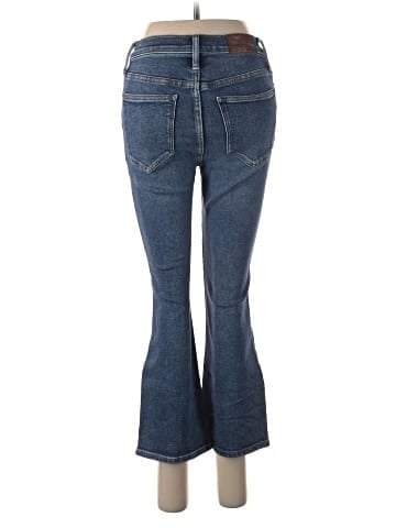 Madewell Petite Cali Demi-Boot Jeans in Bodney Wash (view 2)