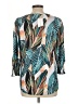 Xieerduo Teal 3/4 Sleeve Blouse Size L - photo 2