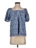 Max Studio Blue Short Sleeve T-Shirt Size XS - photo 1