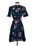 Lulus 100% Viscose Floral Blue Casual Dress Size XS - photo 2