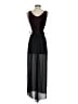 Assorted Brands 100% Polyester Black Casual Dress Size S (estimated) - photo 2