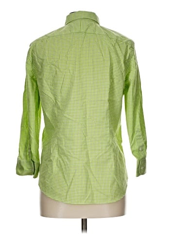Chaps 3/4 Sleeve Button-Down Shirt (view 2)