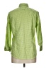 Chaps 100% Cotton Checkered-gingham Green 3/4 Sleeve Button-Down Shirt Size L - photo 2