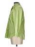 Chaps 100% Cotton Checkered-gingham Green 3/4 Sleeve Button-Down Shirt Size L - photo 5