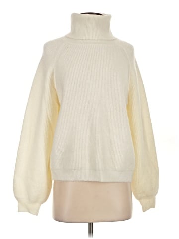 Olivaceous Turtleneck Sweater (view 1)