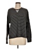 Splendid Stripes Gray Long Sleeve T-Shirt Size M - photo 1