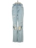 PacSun 100% Cotton Hearts Blue Jeans Size 26 waist - photo 1