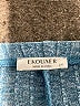 Ekouaer Tweed Blue Shorts Size 2X - photo 3
