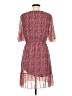 Kirundo 100% Polyester Polka Dots Burgundy Casual Dress Size M - photo 2