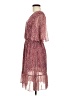 Kirundo 100% Polyester Polka Dots Burgundy Casual Dress Size M - photo 5