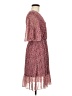 Kirundo 100% Polyester Polka Dots Burgundy Casual Dress Size M - photo 4