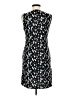 Nine West Graphic Black Cocktail Dress Size M - photo 2