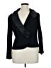 St. John Chevron-herringbone Black Blazer Size 16 - photo 1