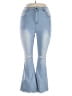 Unbranded Hearts Blue Jeans Size 1X - photo 1