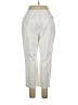 IZOD 100% Cotton Solid White Ivory Casual Pants Size 14 - photo 2