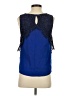 Ella Moss 100% Rayon Blue Sleeveless Blouse Size XS - photo 2