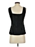 Tribal Black Sleeveless Blouse Size 4 - photo 2
