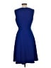 Calvin Klein Solid Blue Casual Dress Size 10 - photo 2
