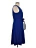Calvin Klein Solid Blue Casual Dress Size 10 - photo 4