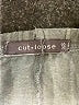 Cut Loose Gray Casual Pants Size XS - photo 7