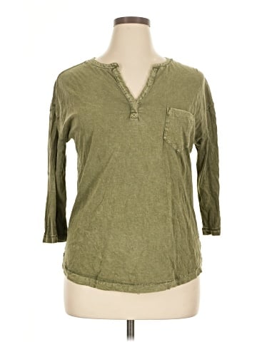 G.H. Bass & Co. 3/4 Sleeve Top (view 1)