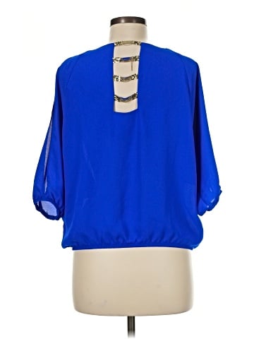 XOXO 3/4 Sleeve Blouse (view 2)