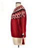 Lucky Brand Argyle Red Pullover Sweater Size L - photo 5