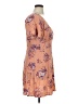 ABound Floral Orange Casual Dress Size 1X - photo 4