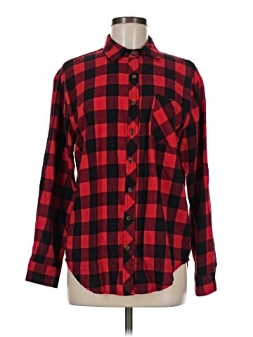 L.I.F.E. Love Is For Eternity Long Sleeve Button-Down Shirt (view 1)