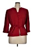 Talbots 100% Polyester Red Blazer Size 14 - photo 1