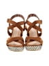 VP Collections Stripes Brown Wedges Size EU 40 - photo 2