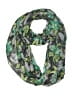 Unbranded 100% Polyester Floral Green Scarf One size - photo 1