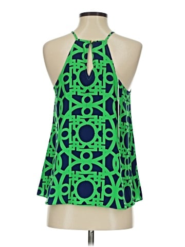 Alice & Trixie Sleeveless Silk Top (view 2)