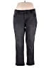 Lane Bryant Solid Gray Jeans Size 18 - photo 1