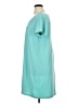 Pink Rose Solid Teal Casual Dress Size 1X - photo 5
