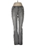 Indigo Rein 100% Polyester Chevron-herringbone Gray Jeans Size 9 - photo 1