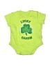 Splendid Green White Short Sleeve Onesie Size XS (kids) - photo 1