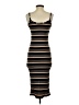 Unbranded Stripes Black Casual Dress Size XS (estimated) - photo 2