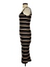 Unbranded Stripes Black Casual Dress Size XS (estimated) - photo 5