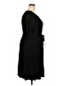 Kenar Solid Black Casual Dress Size 2X - photo 4