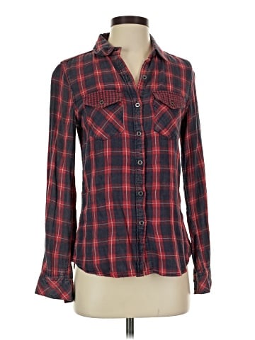 Seven7 Long Sleeve Button-Down Shirt (view 1)