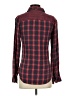 Seven7 Plaid Red Long Sleeve Button-Down Shirt Size XS - photo 2