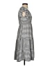 Max Studio Stripes Gray Casual Dress Size S - photo 4