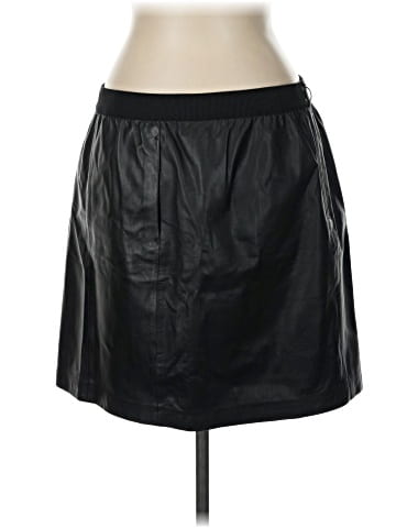 Ann Taylor LOFT Leather Skirt (view 2)