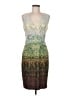 Calvin Klein Paisley Green Cocktail Dress Size M (estimated) - photo 1
