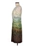 Calvin Klein Paisley Green Cocktail Dress Size M (estimated) - photo 5